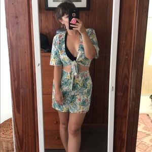 Emory Park Floral Summer Skirt Set